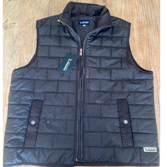 Local Boy Outfitters Other - Local Boy Outfitters Brick Quilted Vest Coffee Brown Mens 2XL L1300042-COF-2XL